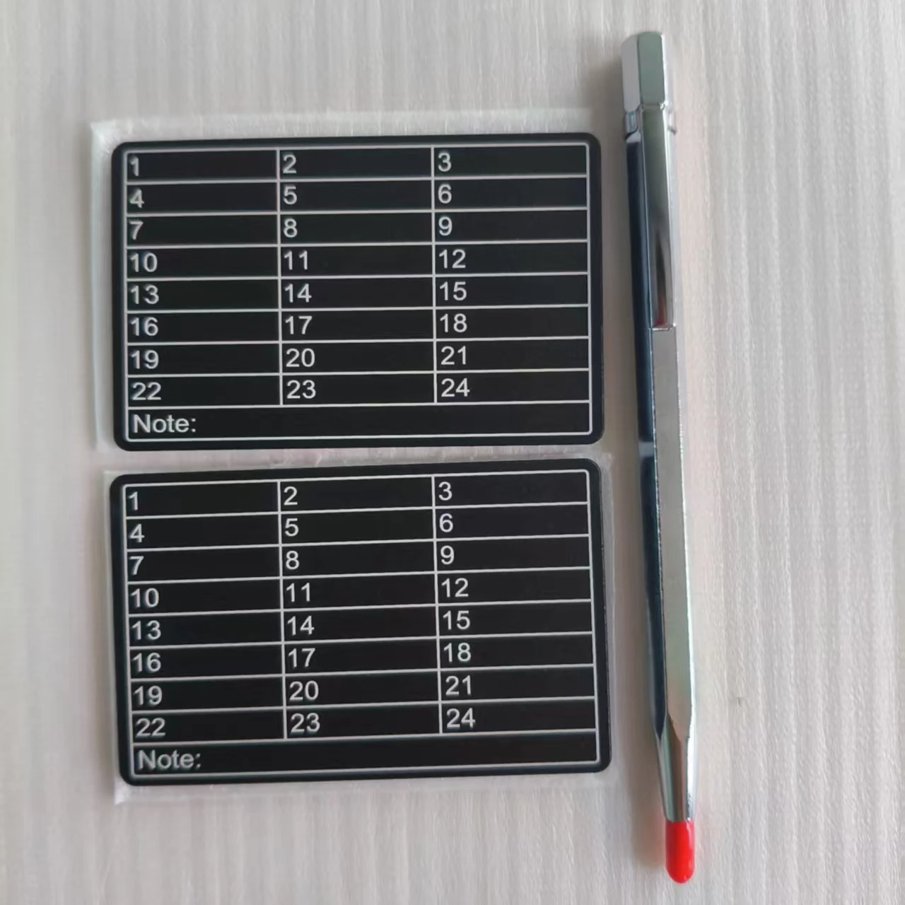 مجموعة واحدة من ملحقات صندوق الأمان بخمسة أنماط من الفولاذ المقاوم للصدأ/سبائك الألومنيوم، صينية بذور بيتكوين لعبارات البذور المشفرة الآمنة للغاية #6