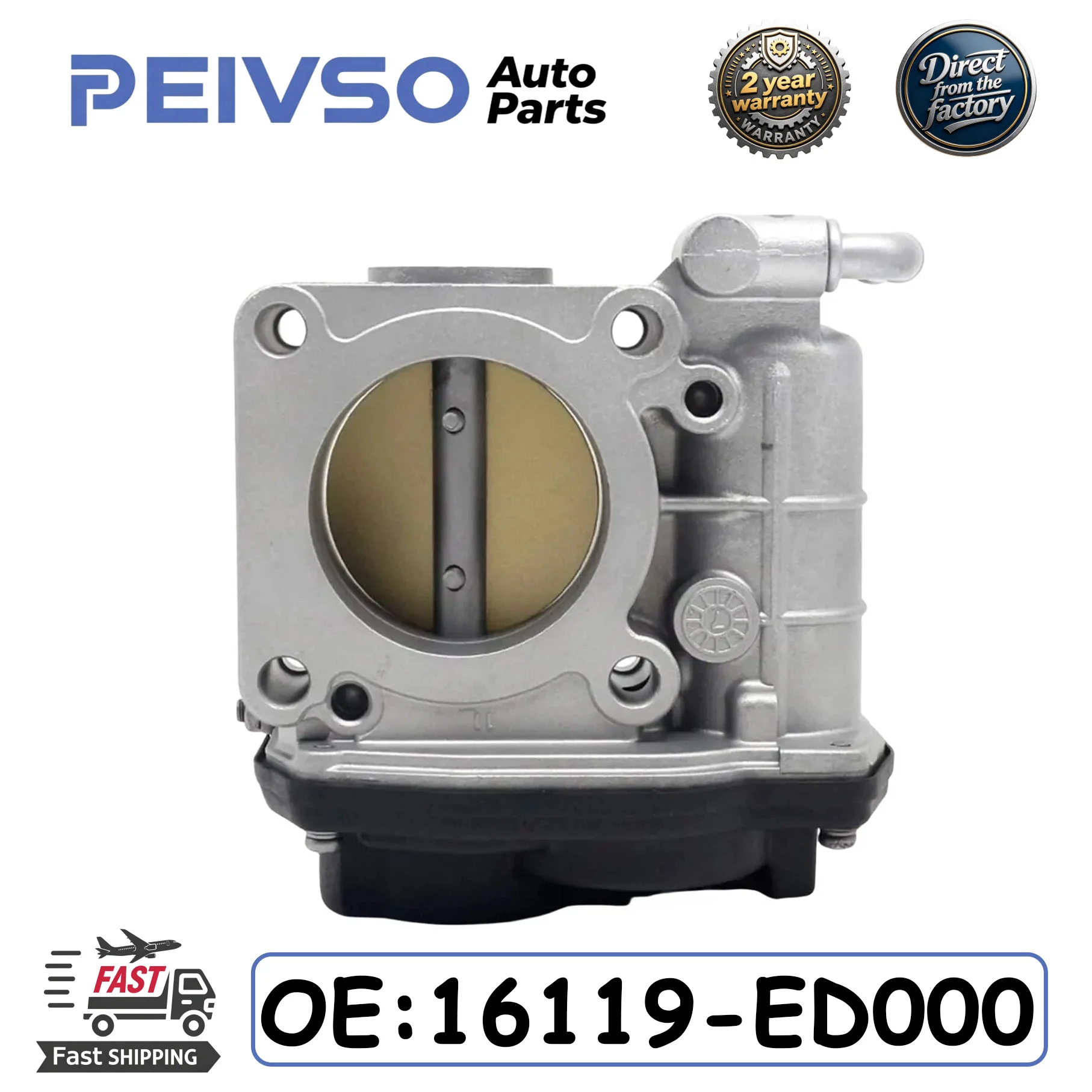 New Throttle Body Valve 16119ED000 16119ED00C For Nissan Versa 1.6L Micra MK12 Note E11 Qashqai Tiida Livna SERA526-01 RME50-11C