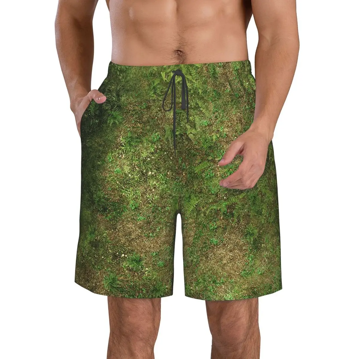 

Grass Battlemat Trunks Beach Board Shorts Casual Quick Dry Swim Summer Men Pants