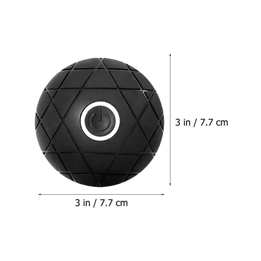 Herramientas de masaje corporal, bola vibratoria, rueda de desplazamiento recargable, automática eléctrica