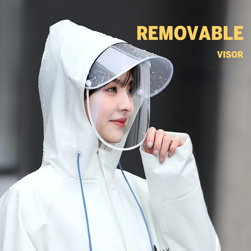 2024 New Fashion Raincoat and Rain Pants Suit Split Men and Women Raincoat Women Rain Jacket Poncho Men