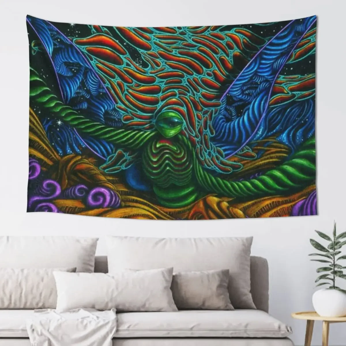 Alien Faery Tapestry Wall Decor Bedroom Deco Things To The Room Tapestry