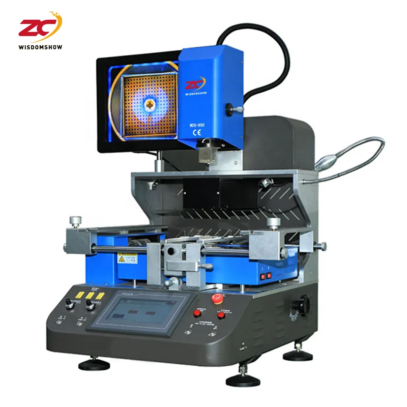 MSAutomatic Soldering Reballing Mount for Telephone motive Board ECU CPU Chip Repair Bga Rework Station WDS-650  Optical Alignme