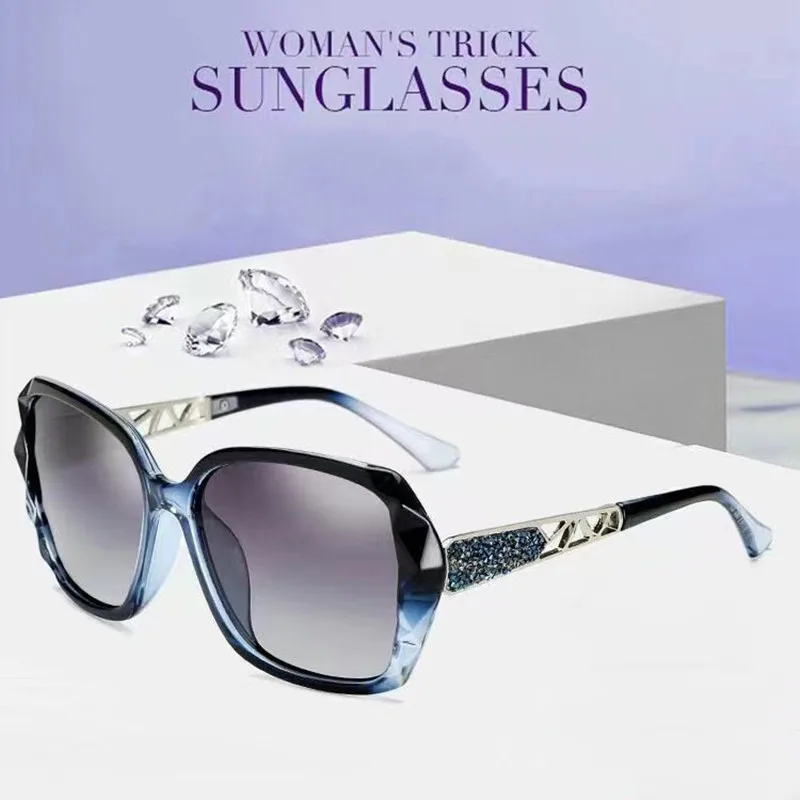 2026 Neue Damen-Sonnenbrille Modische Vielseitige Trend-Polarisierte Sonnenbrille Retro Hochwertige UV400-Schutzbrille Farbverlauf Bunte Sonnenbrillen