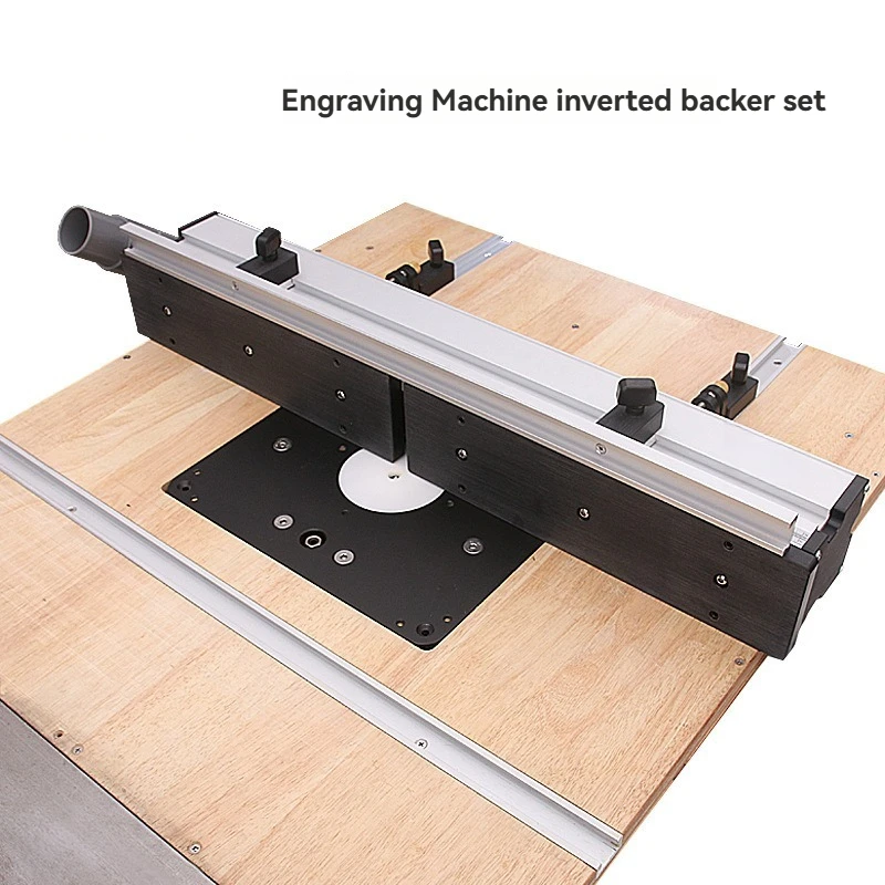 Benchtop Router Table Kit with Inverted Mount Trimmer, Fence, Sliding & T-Tracks for Woodworking Edging DIY Projects