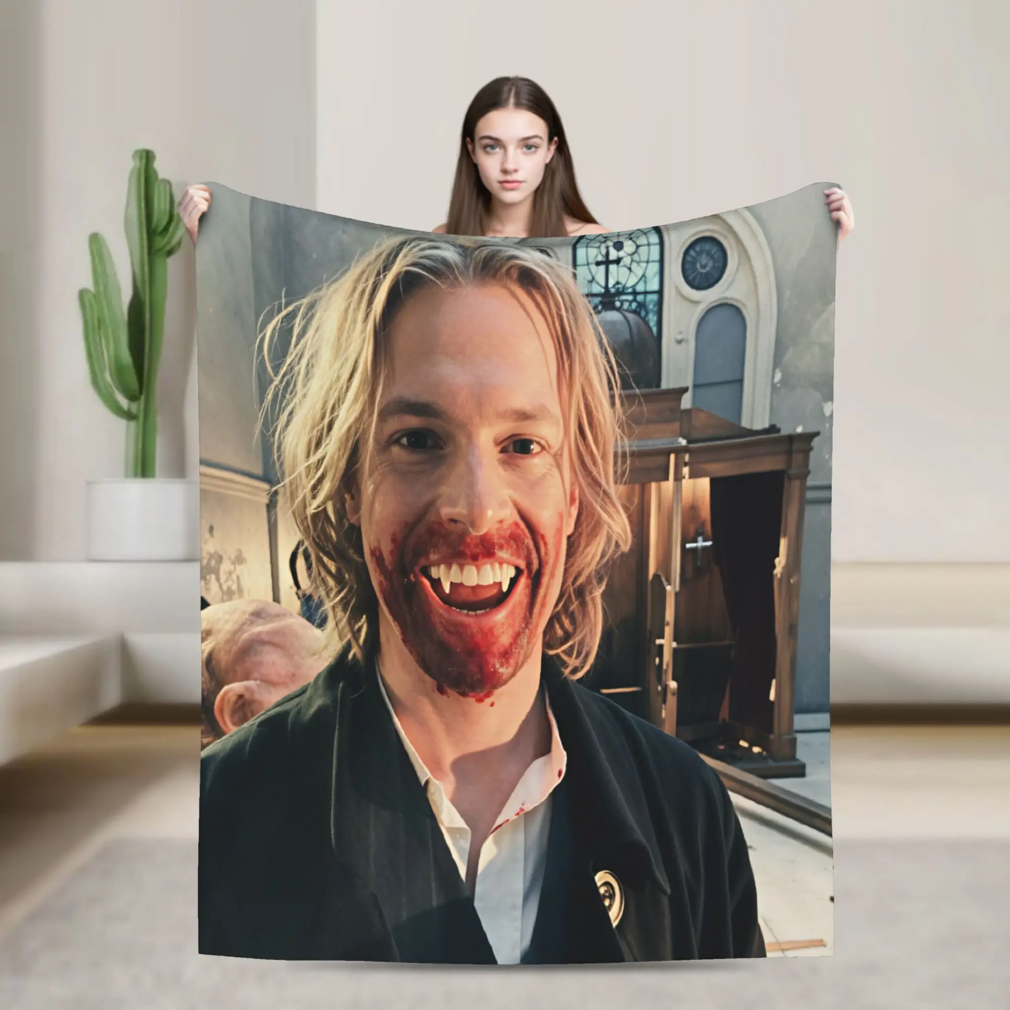 Interview With The Vampire IWTV Super Soft Blanket  Decorative Plush Throw Blanket Couch Bed Flannel Bedspread Sofa Bed Cover
