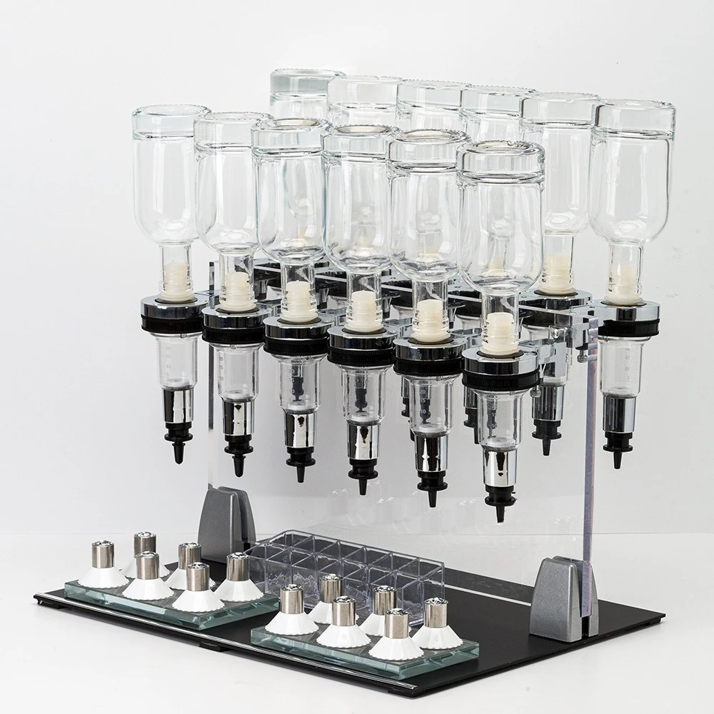 6/8/12 Bottle Fragrance Dispenser Portable Mini Counter Display Shelf