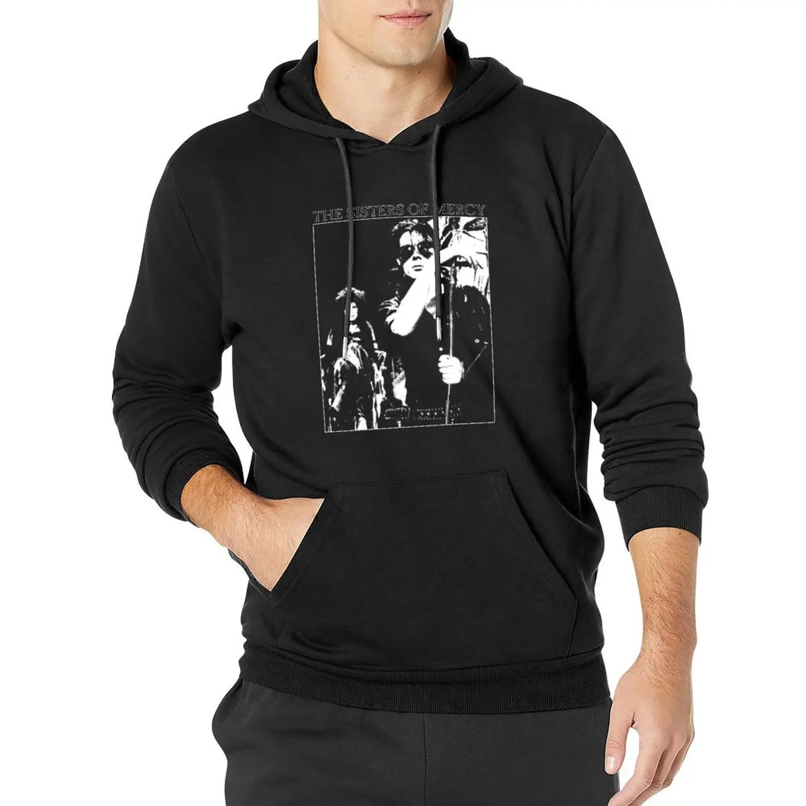 The Sisters Of Mercy Pullover Hoodie men's coat men wear anime hoodie