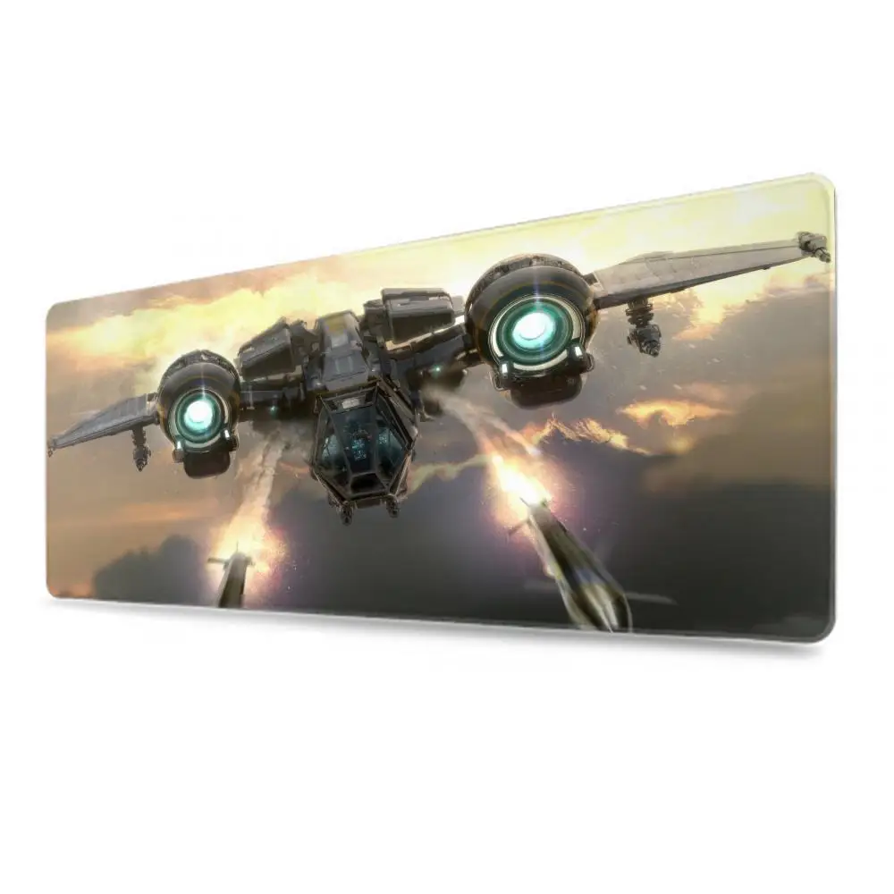 Star Citizen Mousepad Custom XXL MousePads Mouse Mat Desk Mats Office Anti-slip Natural Rubber Gamer Desktop Mouse Pad Mouse Mat