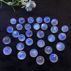 1pc Mini Natural Stone Blue Moonstone Sphere Quartz Crystals Ball Healing Reiki Gemstone DIY Home Room Decoration Meditation
