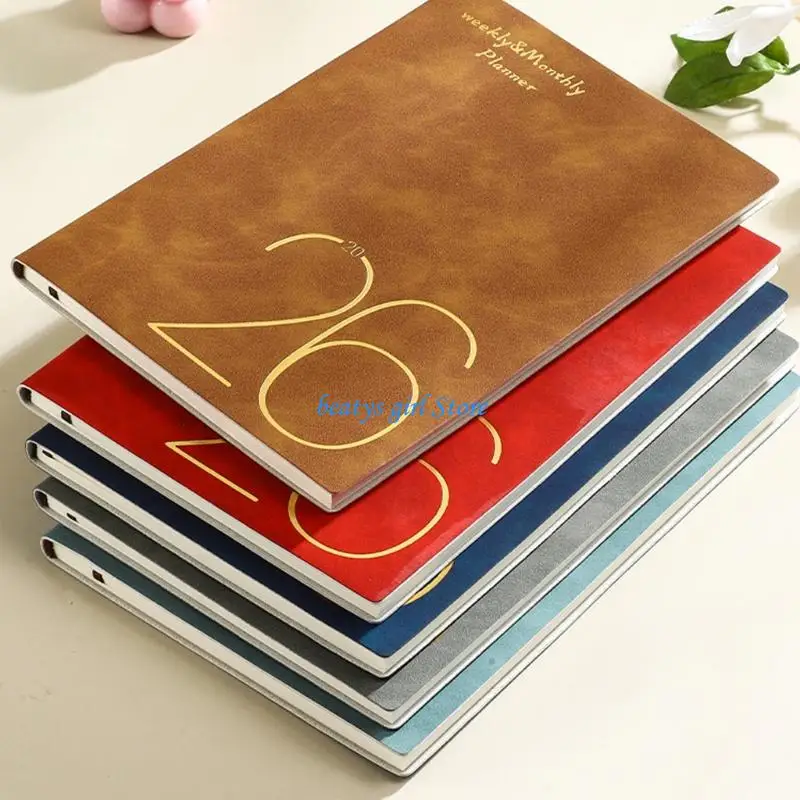 C7AB A 5 2026 Weekly Planner Office Work Planner Schedule Notebook Academic Planner