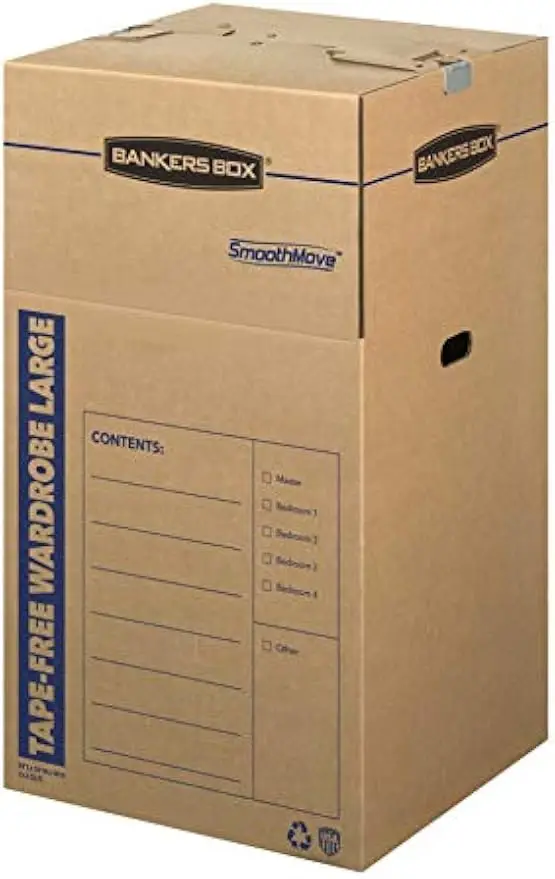 

Высокие шкатулки для гардероба из 3 штук, конструкция без ленты, 24x24x40 дюймов для удобного перемещения в шкафу