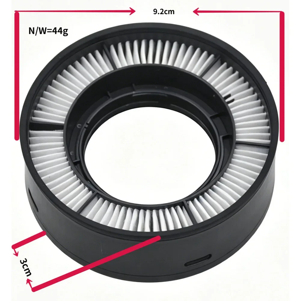 Filtre de sortie d'échappement noir, performance de nettoyage améliorée, filtre HEPA, capture des particules microscopiques