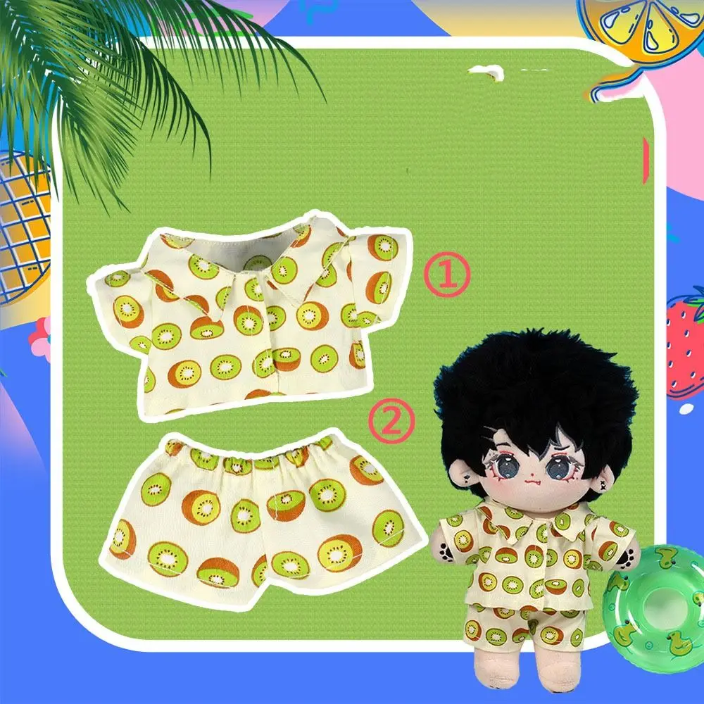 Mini Sleep Wear Fruit Beach Pajamas Overall Clothes Multi Color 20cm Cotton Clothes Undercoat Accessories Clothes