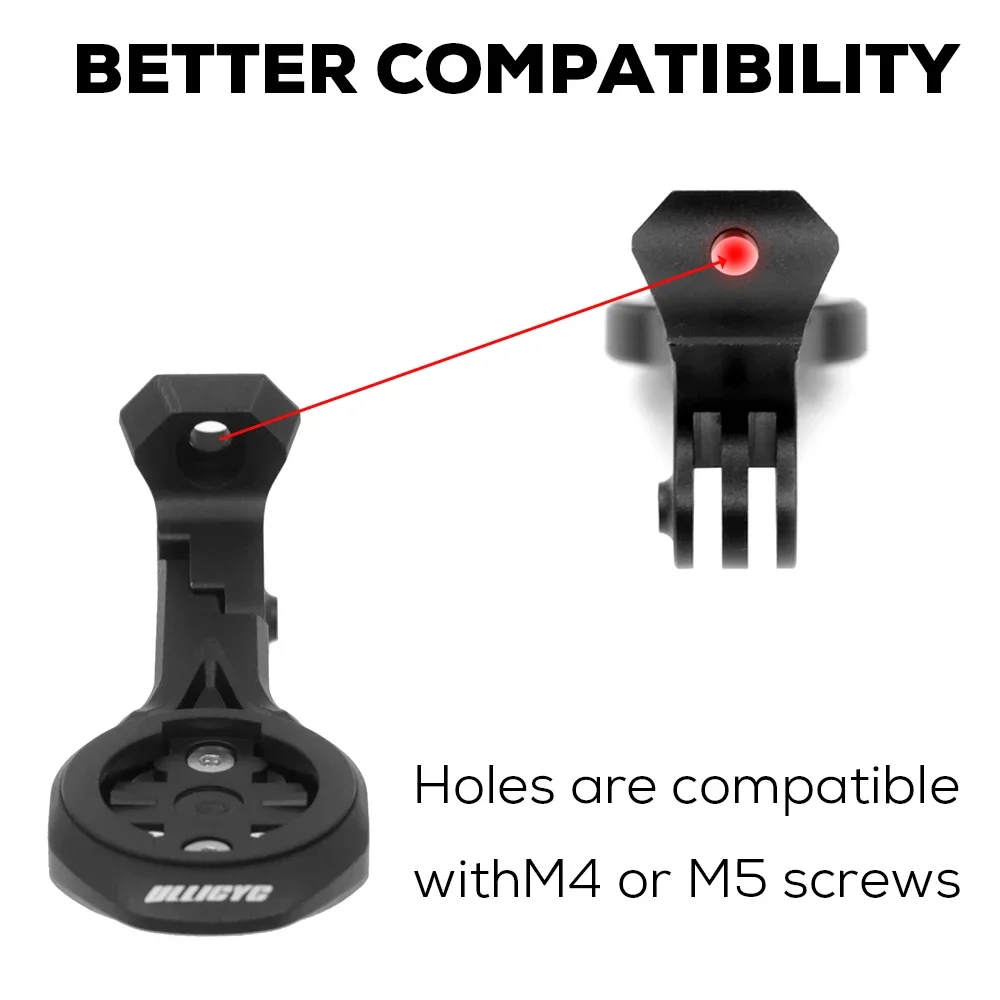ULLICYC Alloy Angle Adjustable Computer Mount For SL8 Rapide Integrated Handlebar Compatible With Gopro GPS Garmin Bryton Wahoo – Detail 8