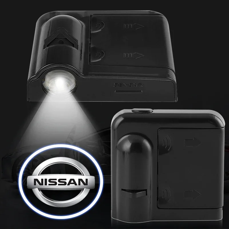 

New style Car universal projector high-definition LED welcome lights For Nissan X-Trail T32 Qashqai Tiida Teana Car Styling
