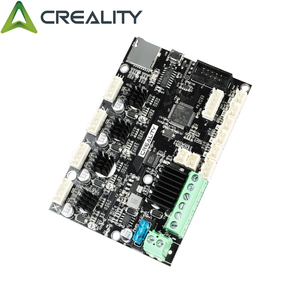 Creality 3D Printer Ender 3 V2 Upgraded Silent Board Motherboard V4.2.7 with TMC2225 Driver Marlin 2.0.1 for Ender 3 V2 Series