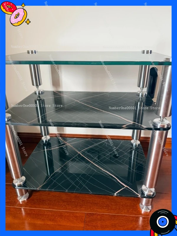 

Шкаф для аудио- и видеооборудования из закаленного стекла, стойка для усилителей мощности, шкаф для KTV и телевизоров