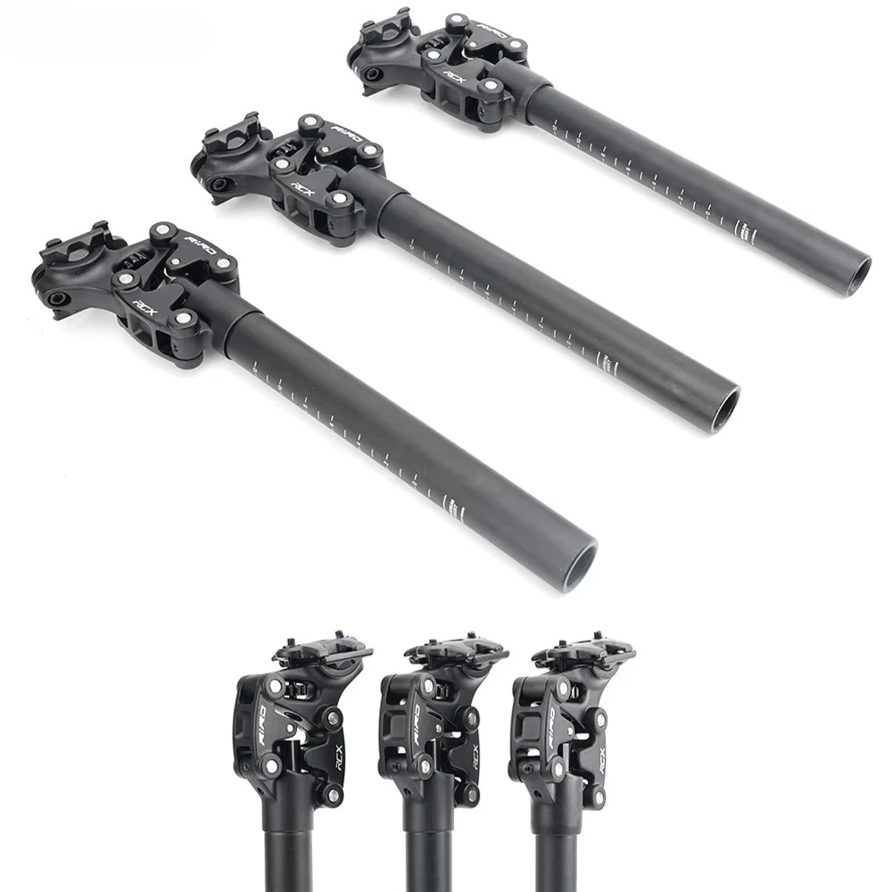 Spring Bikes Seat Post Bike Suspension Seatpost Shock Absorber Damper Post for Mountain Bicycle Ebike MTB