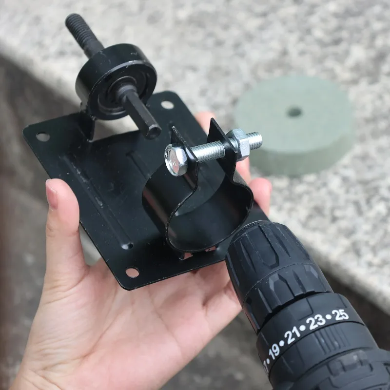 Schleifen Stein Polieren Rad Elektrische Bohrer Spin Schleifen Pad High-carbon Stahl Entgraten Für Metall Legierung Schleifer Polieren