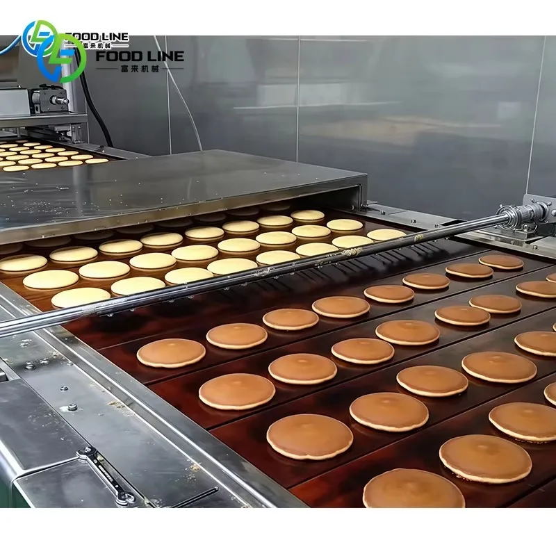 Custom Desktop Dorayaki Maker Rotary Pancake Forming Machine Rotary Pancake Equipment For Snack Shop Small Scale Food Workshop