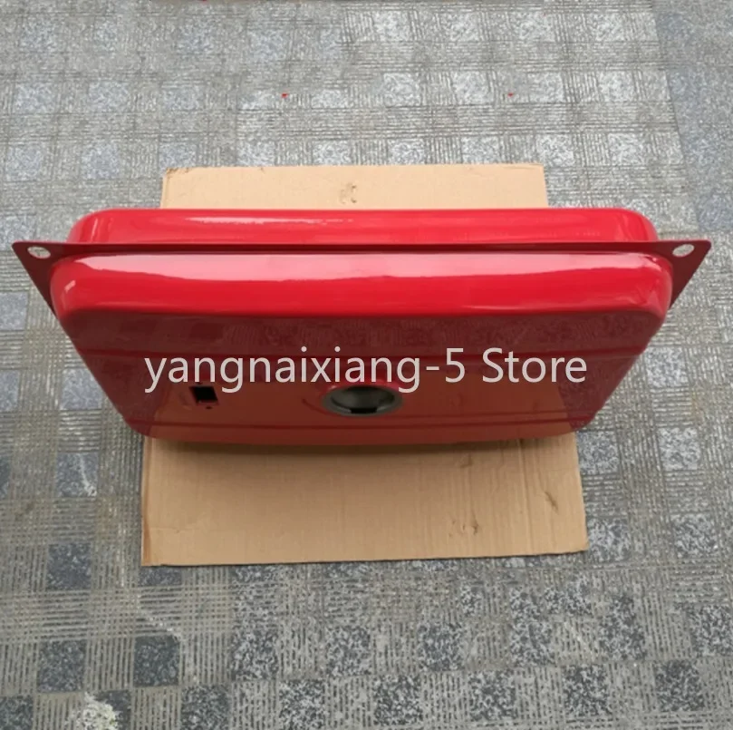 1set Red 2KW 3KW Generator Fuel Tank Fuel Tank Assembly 168F Gasoline Tank with Cover and A Full Set of Unit Accessories