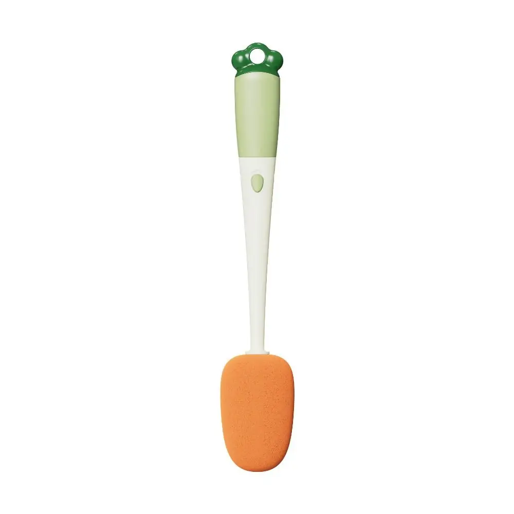 

Rotation Carrot Water Pacifier Nipple Baby Bottle Brush Set Bottle Cleaning Brush 3 In 1 Bottle Brush Set Cup Cleaning Tool