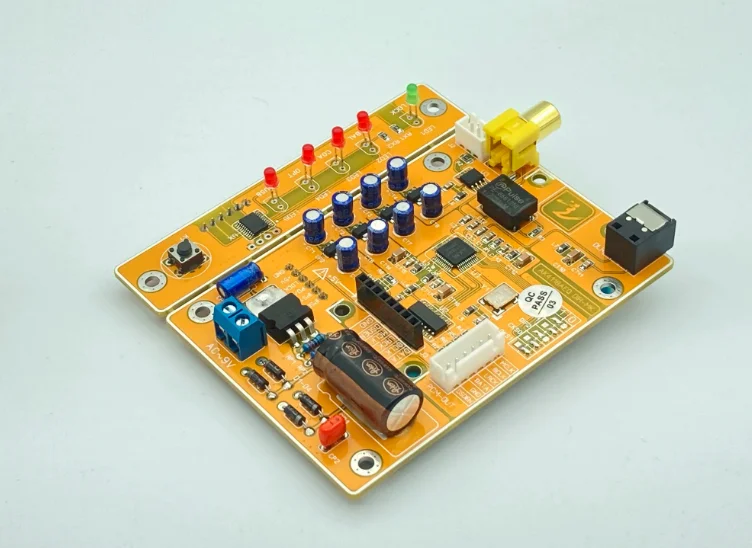 AK4118 Coaxial Board Fiber to IIS Supports USB Bluetooth Card Slot 192K/24bit DIR Digital Receiver Board