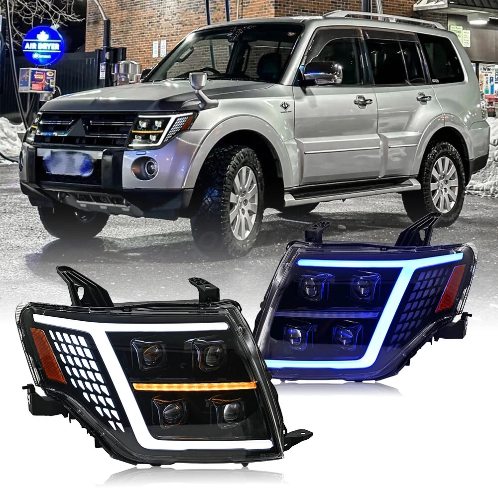 

Head lamp For Mitsubishi Pajero Montero V93 V97 2009-2010-2011-2012-2021 Full LED Headlight Lamp Assembly daytime running light