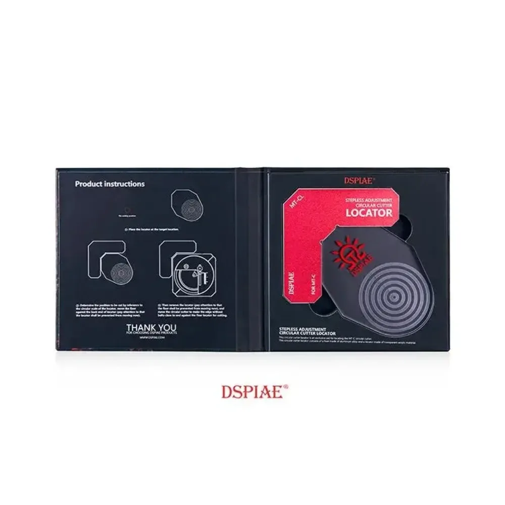 Strumento DSPIAE MT-CL: Localizzatore di regolazione continua per kit modello Taglierina circolare fai-da-te