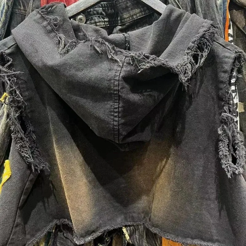 Women's Spring/Summer Tops Coats Vests Waistcoats Denim Pockets Plus Size Comfortable Loose Casual Design Niche Versatile Skinny