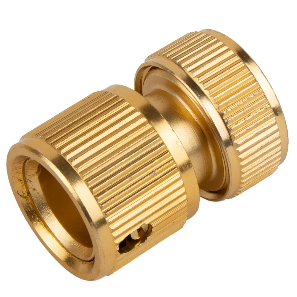 Water Hose Adaptor Hose Connector Watering Water Connector 1 Pcs Garden Brass Adaptor Quick Connect For Agriculture