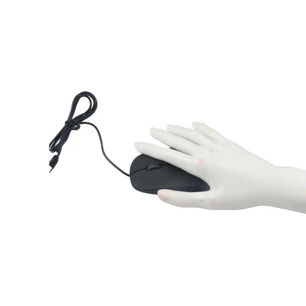 For Pc Laptop Accessories Black White 1200dpi Gaming Mouse 3d Roller Computer Mouse Wired Mouse Optical Mouse Usb Wired Mouse