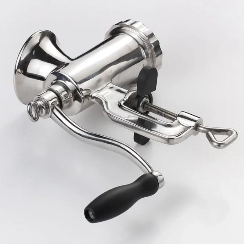 

*Manual Meat Grinder Household Stainless Steel Hand Crank Grinder Meat Grinder Sausage Enema Machine All-in-one Machine