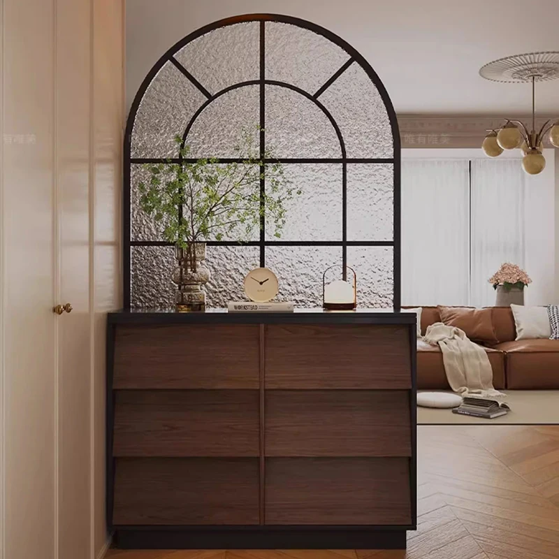 Luxury Mid Century Modern Cabinets Storage Bookshelf Display Living Room Cabinets Organizer Shoe Shelf Cajonera Trendy Furniture - Image 5