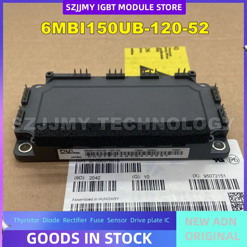 

6MBI150UB-120-52 6MBI180VB-120-50 6MBI75S-120 6MB75S-120-50 6MBI75S-120-52 NEW IGBT Module IN STOCK