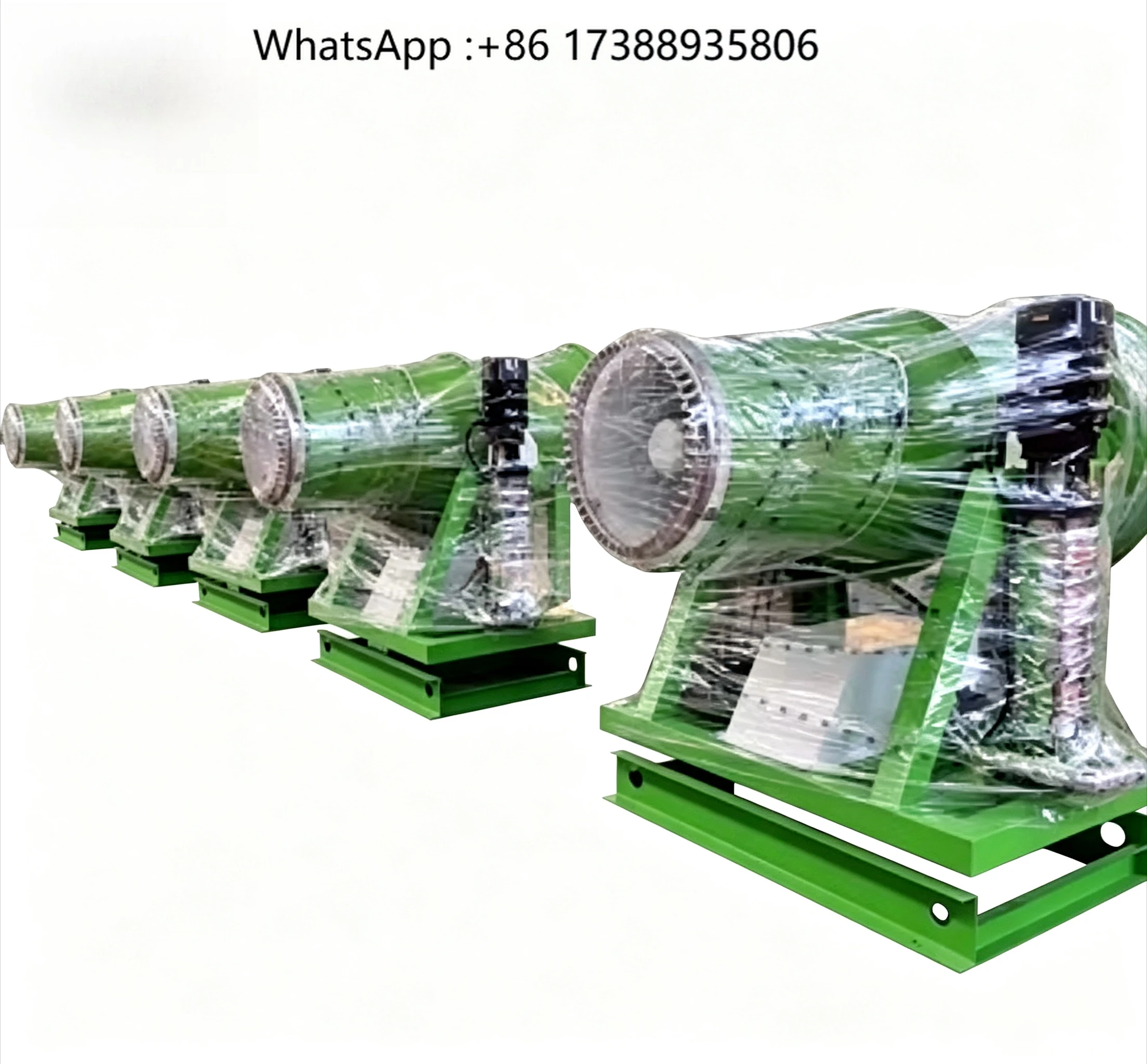 Factory Direct Sales Energy Saving CE Certification Low Noise 60m Mist Cannon Dust Suppression Equipment for Factory Waste Yard