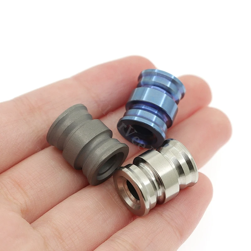 

Подвеска-нож из титанового сплава EDC Fidget Spinner, тканый кулон из паракорда, брелок «сделай сам», уличный инструмент, аксессуар для рюкзака для кемпинга, бусина