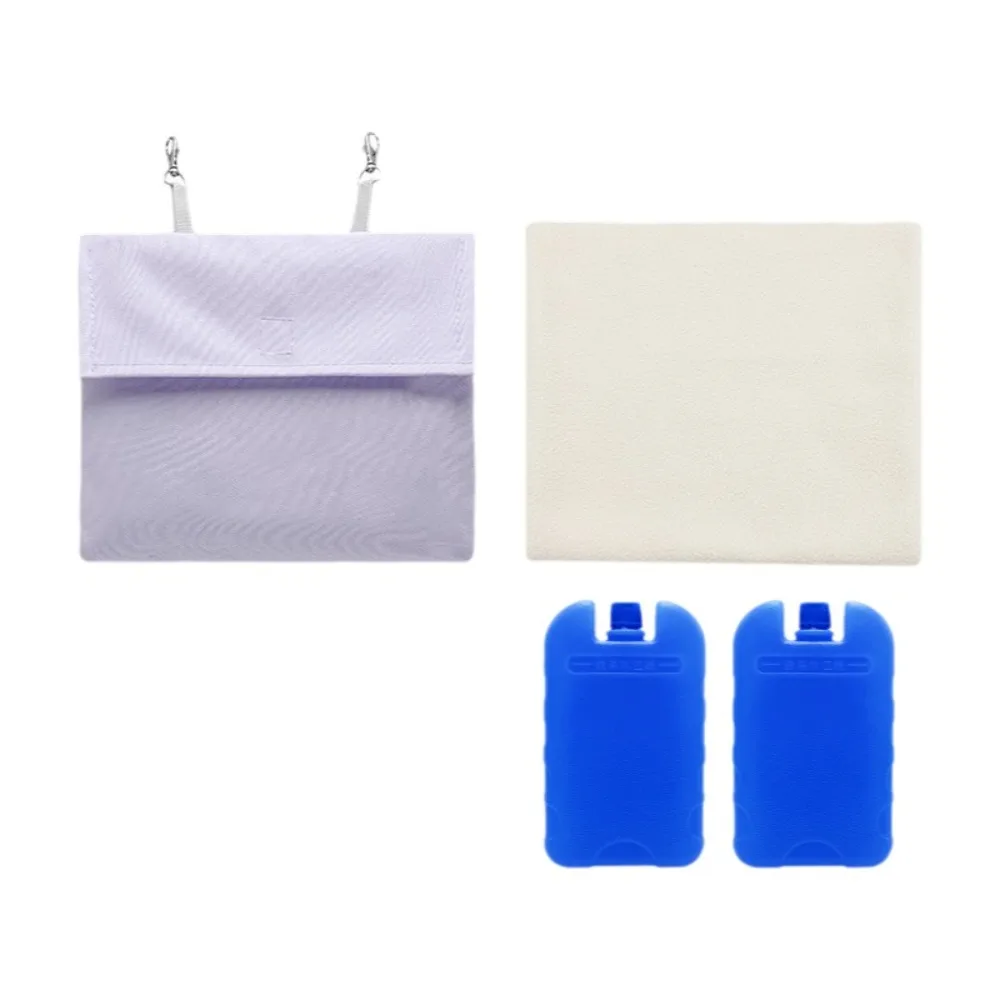 Reusable Pet Cage Ice Pack Washable Insulated Small Animal Cooling Supplies Portable Waterproof Pet Cooling Pouch Rabbits