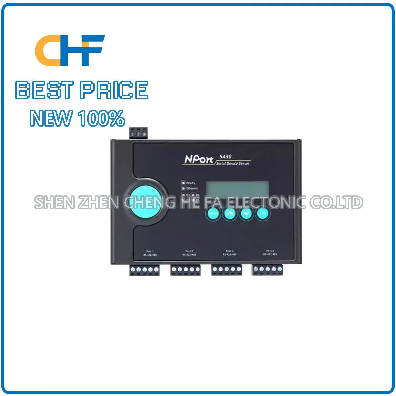 MOXA Nport 5430 Nport5430 4-port RS422/485 serial server delivery power supply brand new original stock