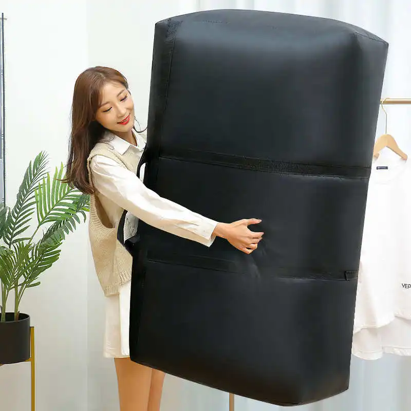 Moving Packing Bag Super Large Oxford Cloth Thickened Luggage Bag Woven Snake Skin Storage Bag for Clothes Travel Bag