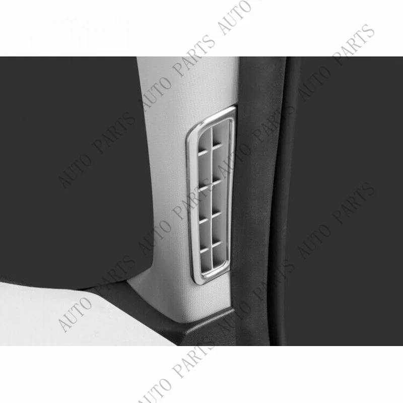 A+ Fit For Hyundai Elantra 21-23 Steel Silver Car A Post Air Outlet Vent Cover Trim
