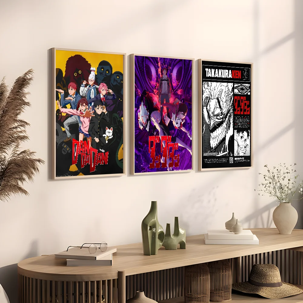 اليابان أنيمي D-Dandadan كين T-Takakura المشارك لزجة جدار الفن الطباعة مقاوم للماء غرفة المعيشة المنزلي غرفة نوم بار ديكور جمالي #3