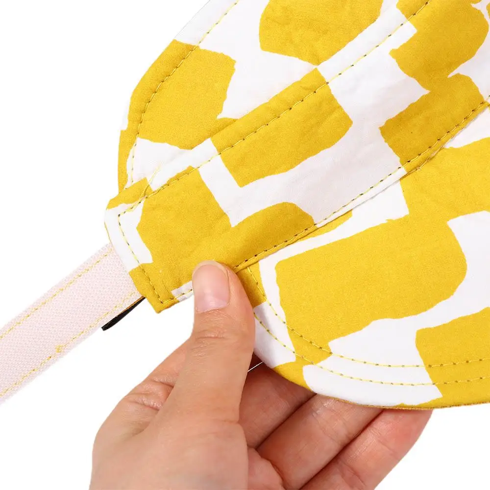Fashion Sweet Oversized Brim Square Summer Anti-ultraviolet Double Sided Sun Hat Beach Cap Empty Hat