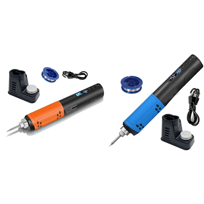

AT35 Portable USB Cordless Electric Soldering Iron LED Digital Display Soldering Pen Rechargeable Solder Iron Tool