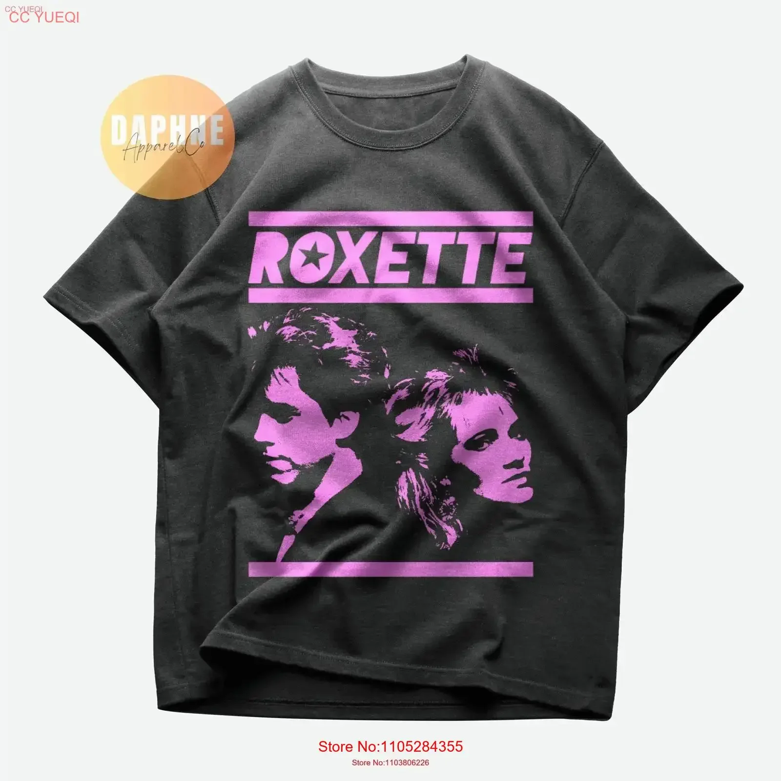 Roxette T Shirt Marie Fredriksson Per Gessle Joyride Look Sharp Tourism Crash Boom Bang Pearls Of Passion Premium vintage