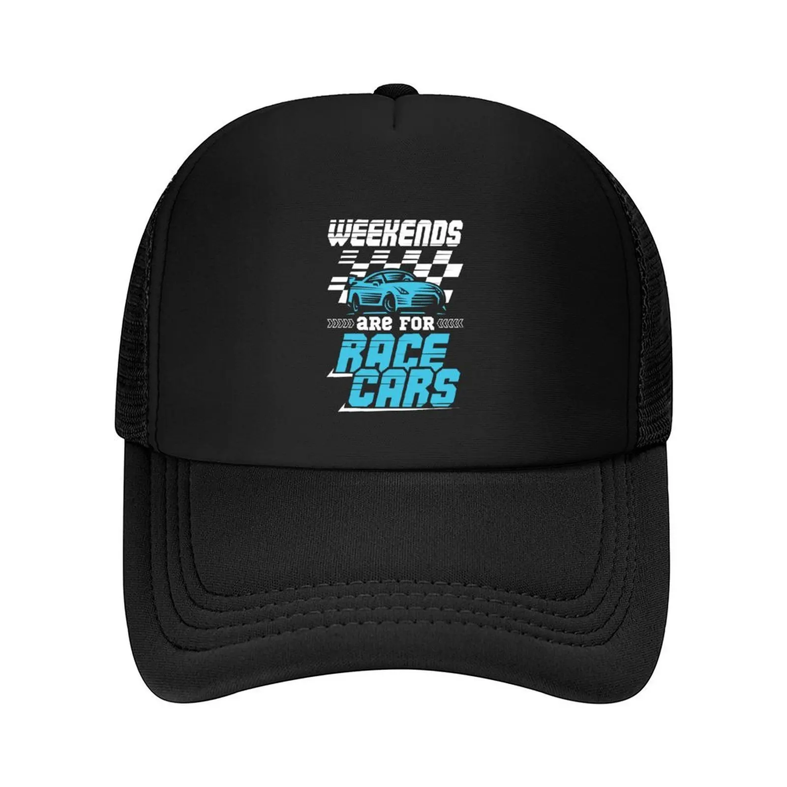 

Weekends Are For Race Cars Car Racing Baseball Cap Winter hat Streetwear New In The Hat hats on offer Men's Women's