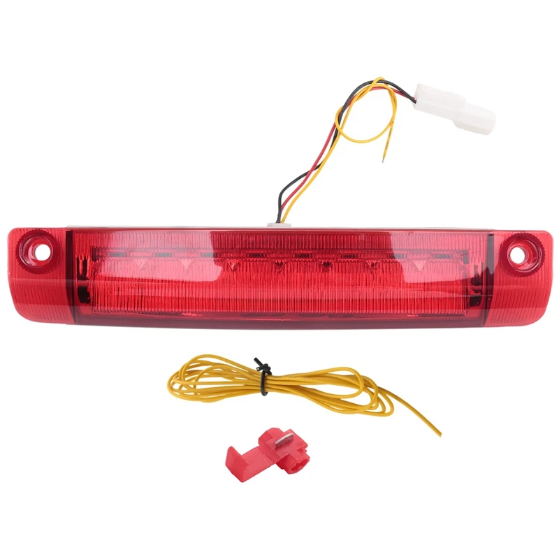 Car LED High Mount Rear Third Brake Light Stop Signal Lamp Red Lamp For Toyota Alphard 30 Series