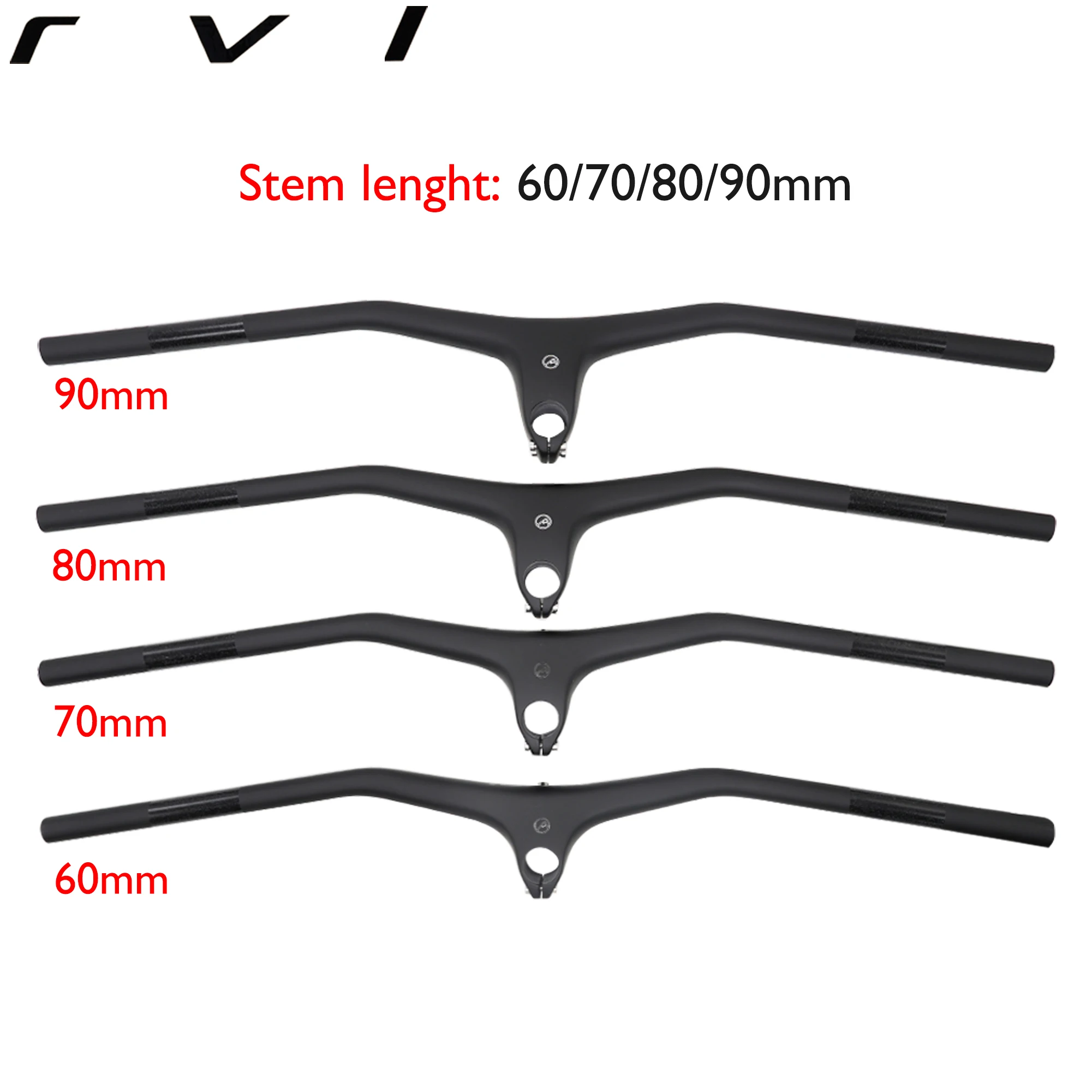 

new black matte T800 full carbon fiber mountain bike handlebar, integrated MTB handlebar, light, high strength, 28.6mm, 740mm