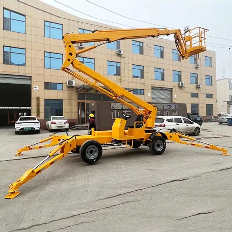 

10-40M Hydraulic Diesel/electric Boom Lift Mobile Arm Articulated Man Work Platform Curved Self Propelled Telescopic Boom Lift